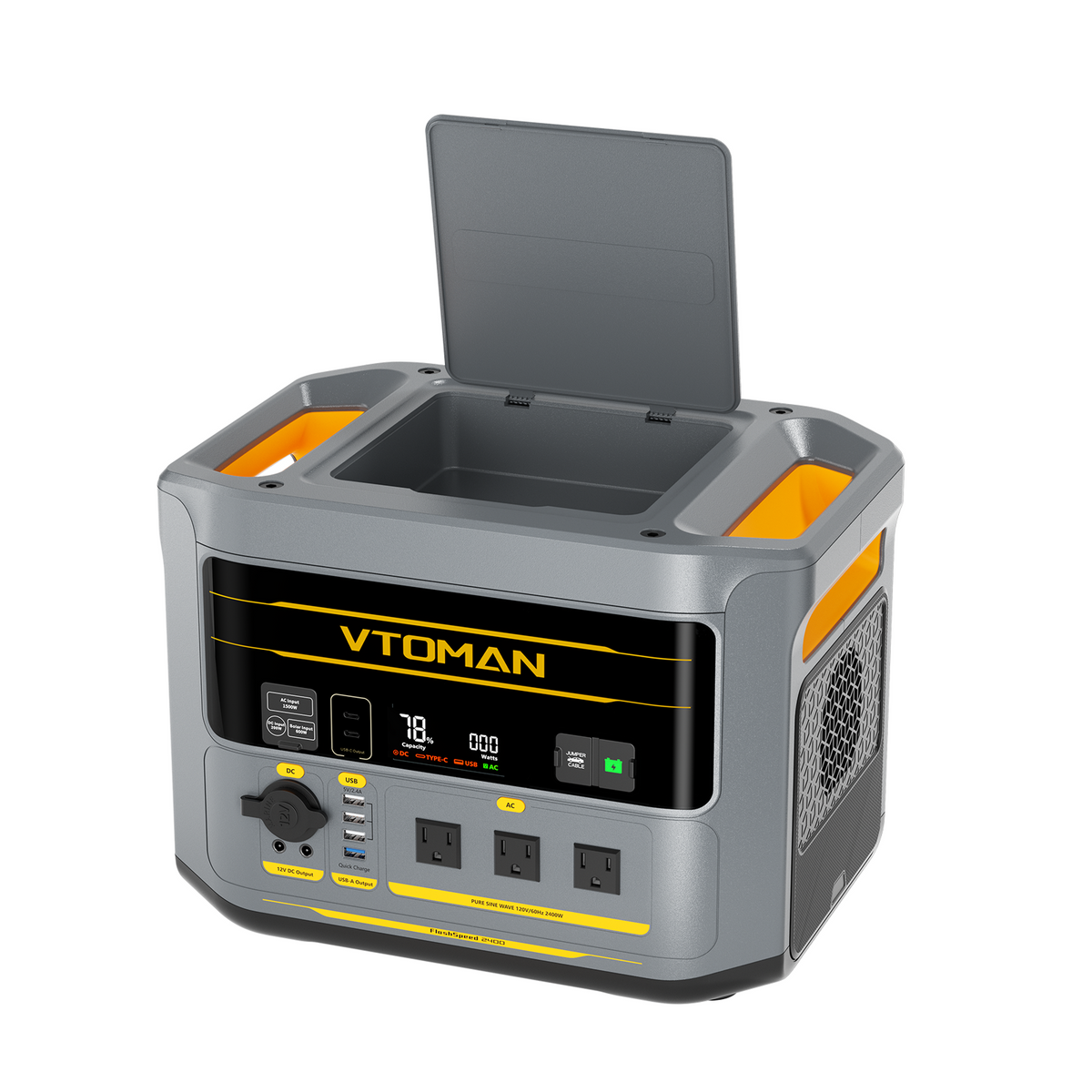 VTOMAN FlashSpeed 2400 Portable Power Station