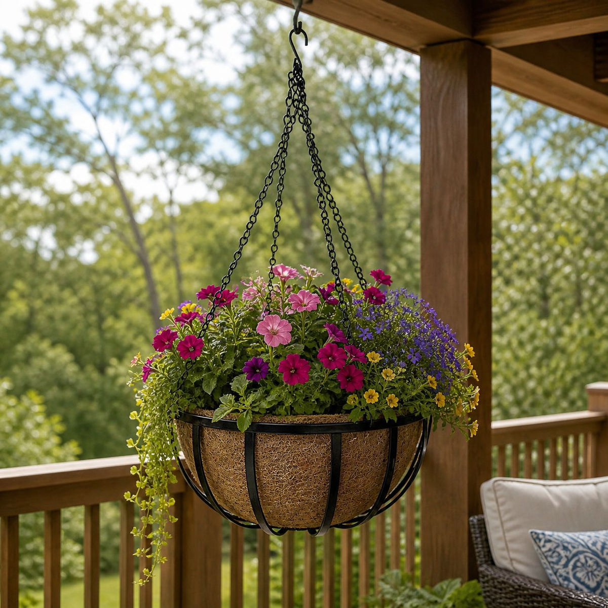 Garden Artisans GBH22SET Commercial Hanging Basket 55.9cm