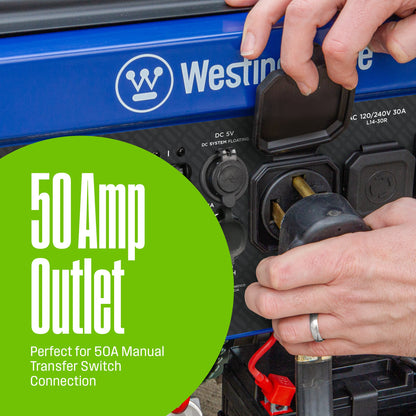 Westinghouse WGen11500DFc Dual Fuel Portable Generator 11500W