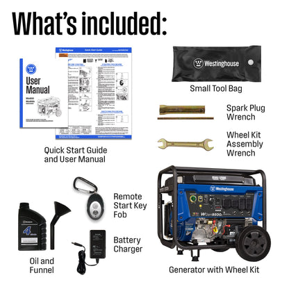 Westinghouse WGen9500c Portable Generator 9500W