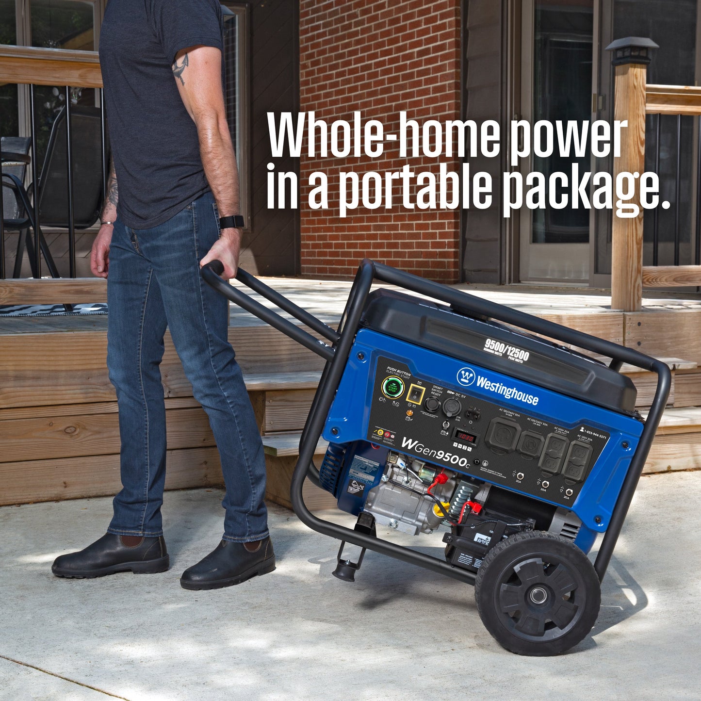 Westinghouse WGen9500c Portable Generator 9500W