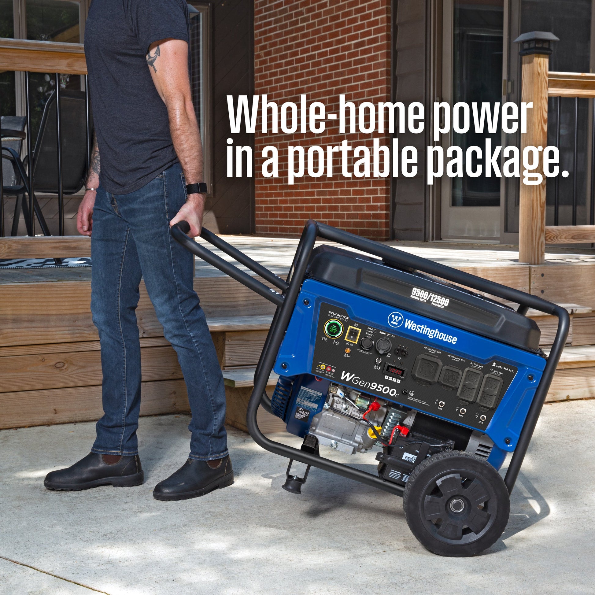 Westinghouse WGen9500c Portable Generator 9500W