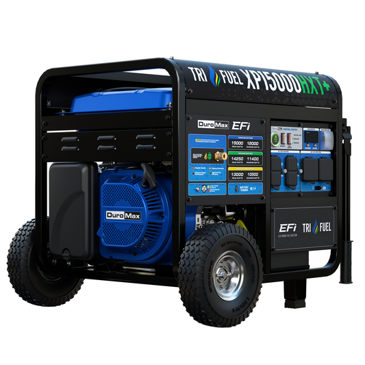 DuroMax XP15000HXT+ Tri-Fuel Portable Generator 15000W