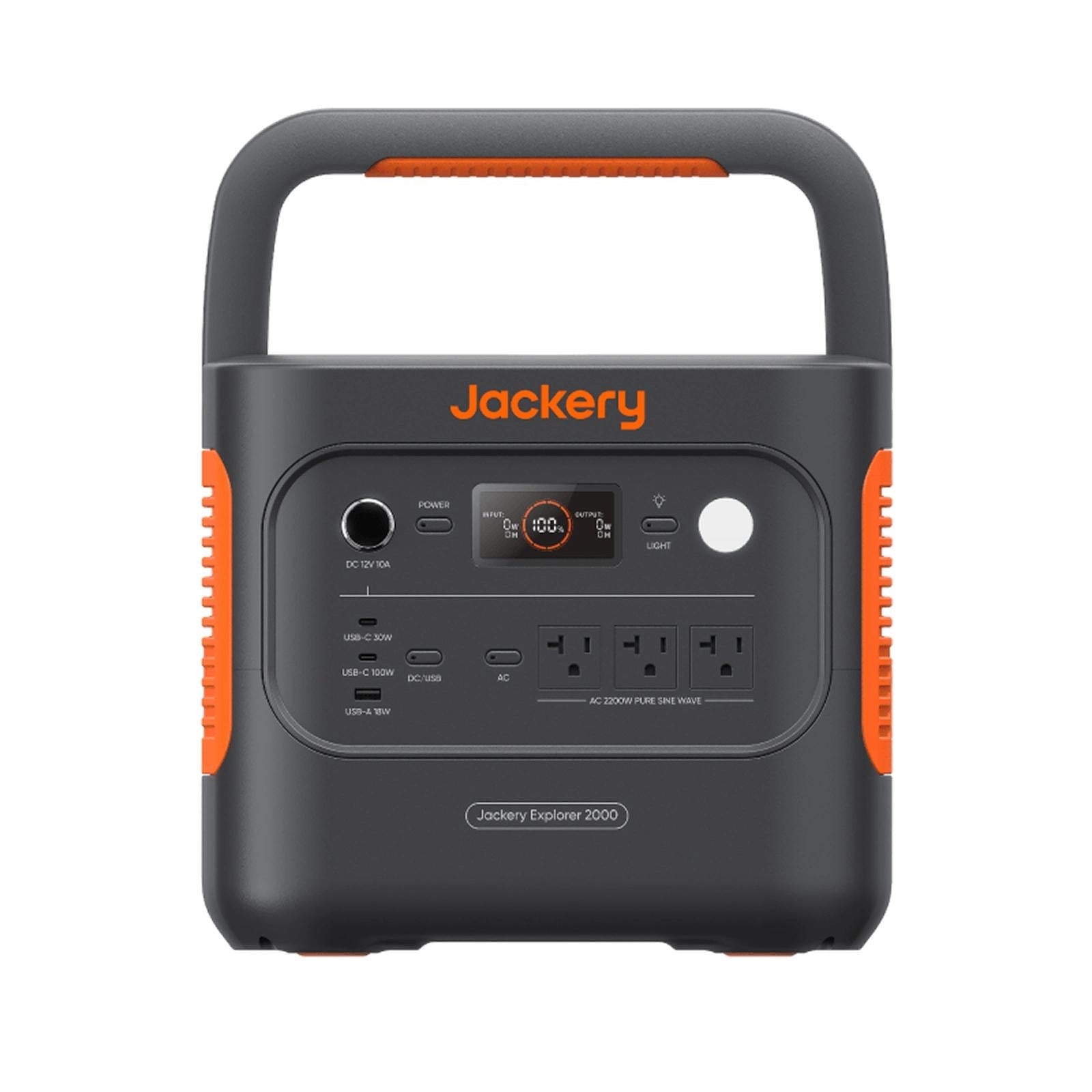 Jackery Explorer 2000 v2 Portable Power Station 2042Wh