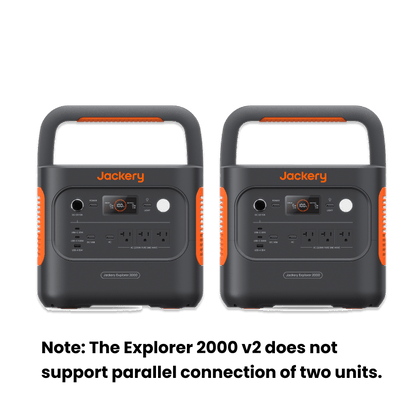 Jackery Explorer 2000 v2 Portable Power Station 2042Wh