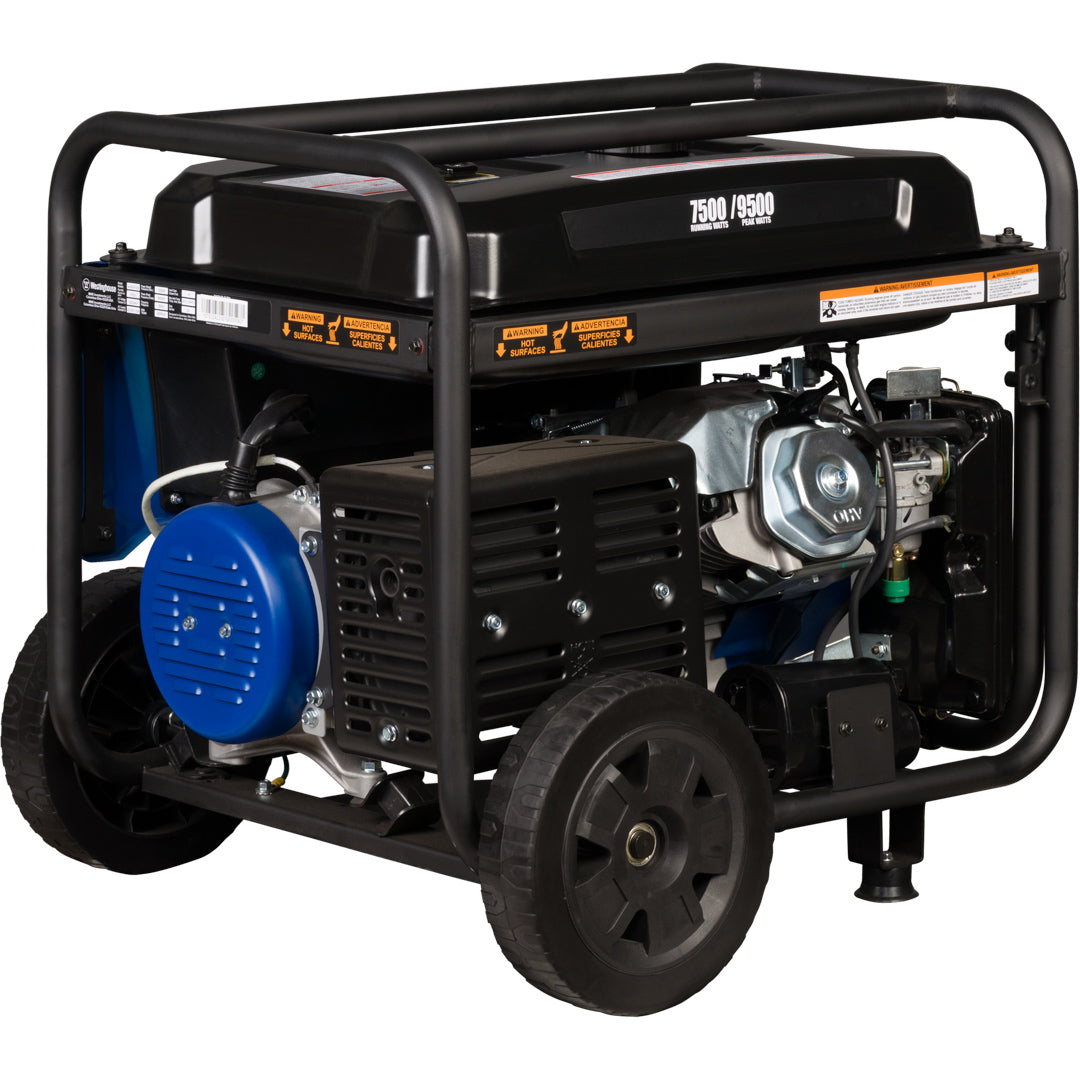 Westinghouse WGen7500c Portable Generator 7500W with CO Sensor