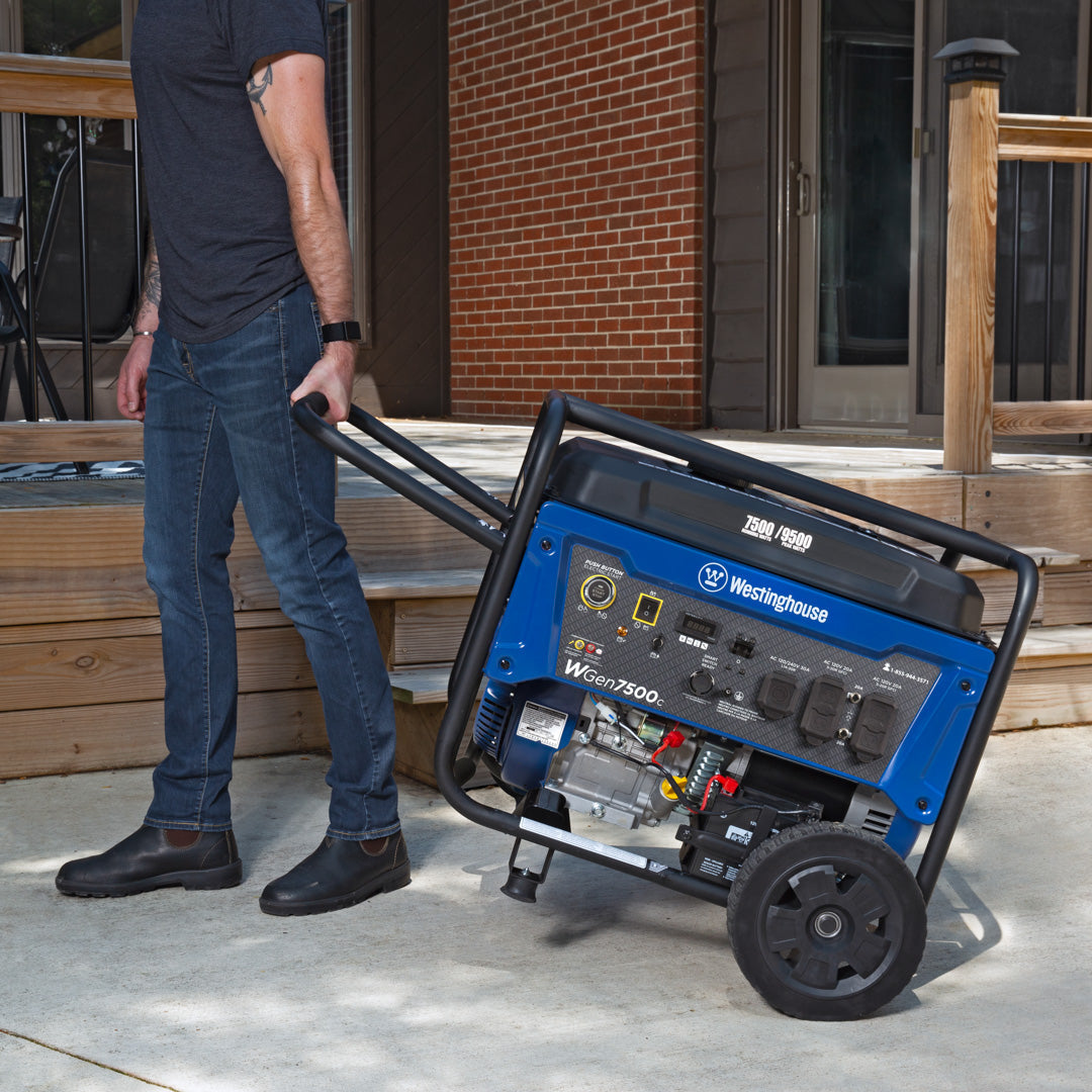 Westinghouse WGen7500c Portable Generator 7500W with CO Sensor